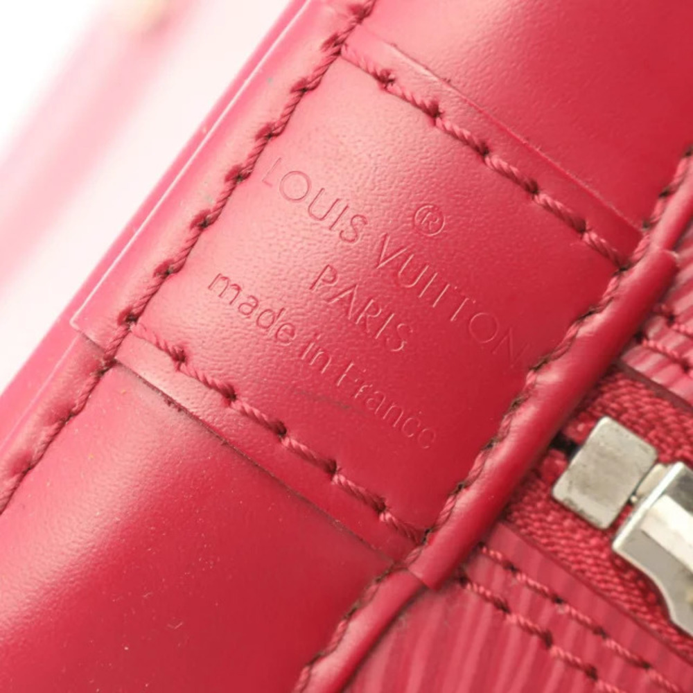 Louis Vuitton Pink Epi Alma Handbag Leather - Picture 4 of 8